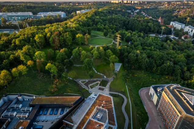 Nowy park przy Politechnice Gdańskiej we Wrzeszczu, fot. www.gdansk.pl