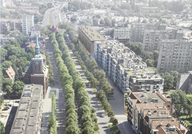 Projekt przebudowy ulicy Długie Ogrody w Gdańsku