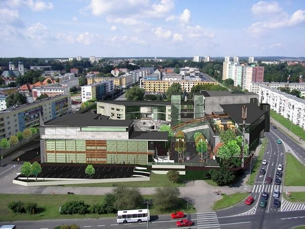 koncepcja zabudowy placu Zwycięstwa - autor: Pracownia Architektoniczna KONTUR