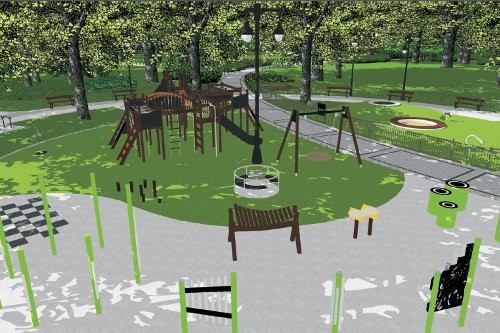 park Kochanowskiego w Bydgoszczy 