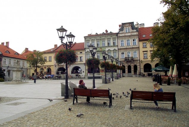 Rynek w Bielsku Białej stan obecny
