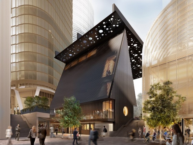 Zadaszenie nad placem New Sydney Plaza