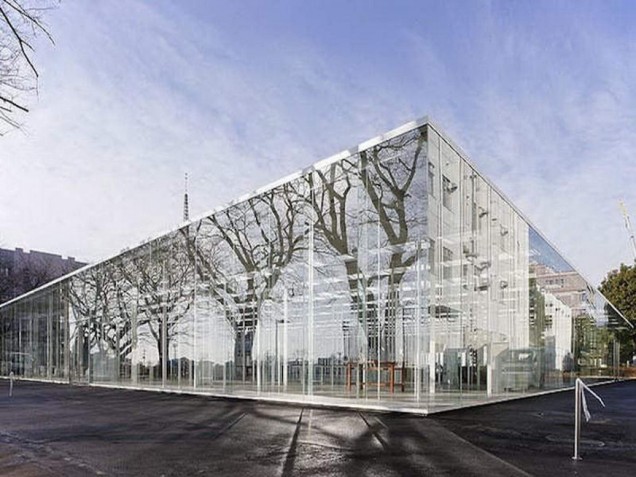 szkło w architekturze krajobrazu 