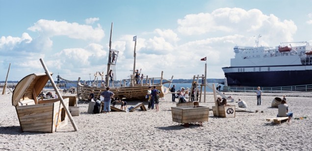 Piracki plac zabaw w nadbałtyckiej Lubece