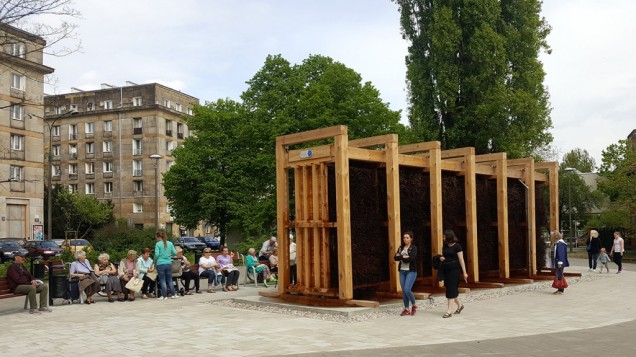 Tężnia solankowa na placu Hallera