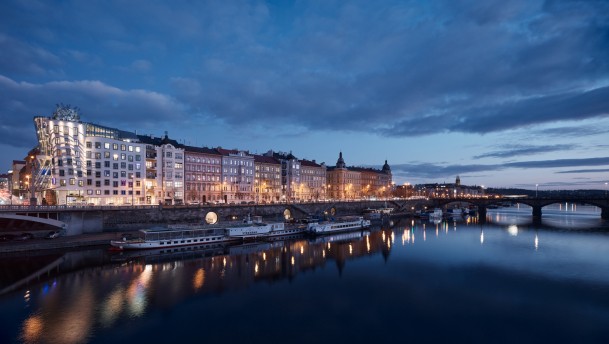 Bulwary w Pradze nad Wełtawą