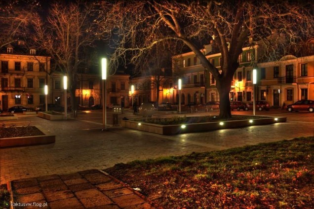 rynek w Zamościu 