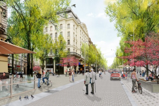 przestrzeń publiczna, wiedeń 