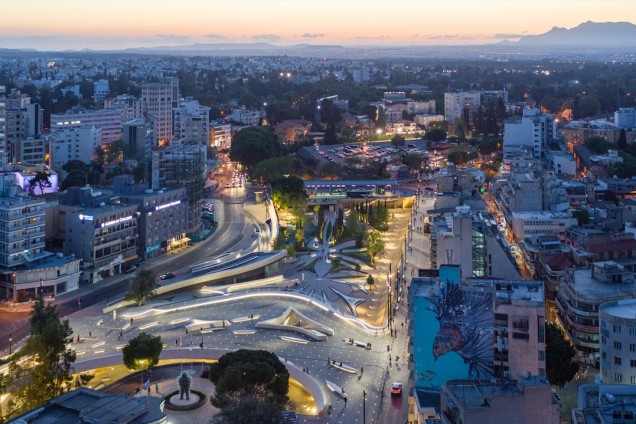 plac w Nikozji, zaha hadid architects