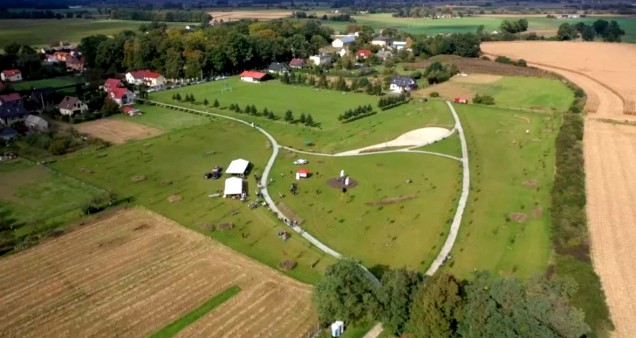 Park wiejski w Niewodnikach