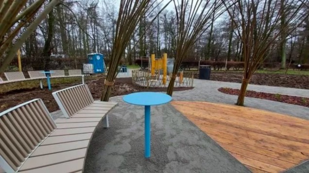 Naturalny plac zabaw we Wrocławiu
