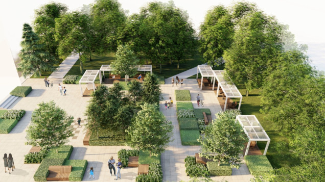 Szachowy Ogród Krakowian – nowy park kieszonkowy