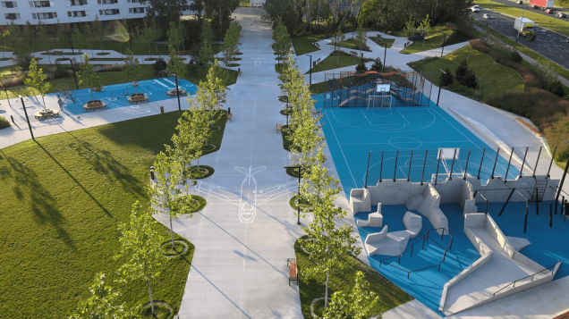 Czyżyny Park Avia nominowany do nagrody Green Cities Europe 2022