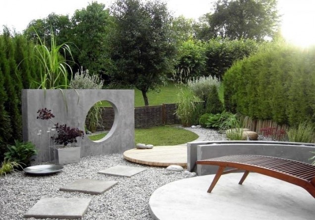 beton w architekturze krajobrazu 