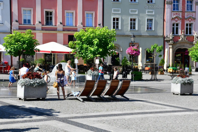 Rynek Starego miasta w Bolesławcu
