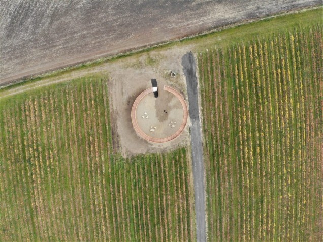 Punkt widokowy nad winnicą