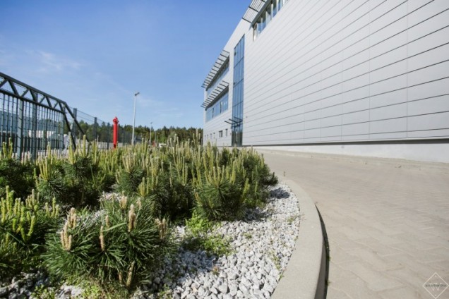 Zagospodarowanie terenu firmy Flowair