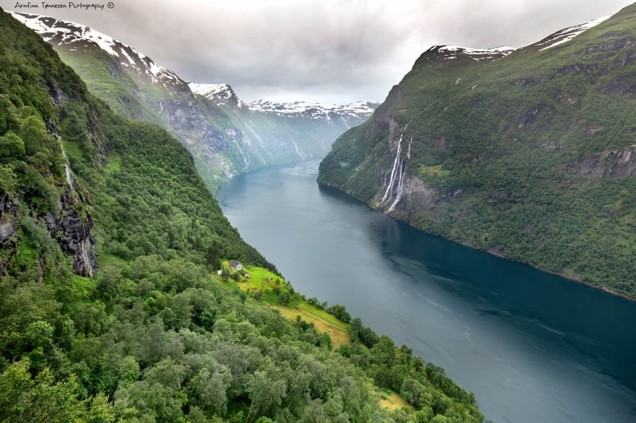 fiordy w norwegii