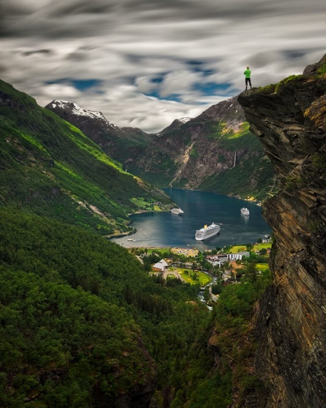 fiordy w norwegii