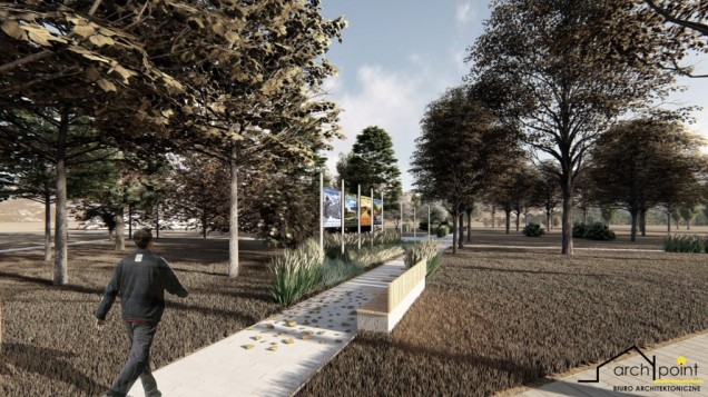 Projekt rewitalizacji placu w Grajewie
