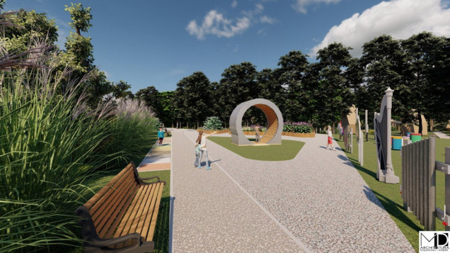 dobrodzień park rewitalziacja
