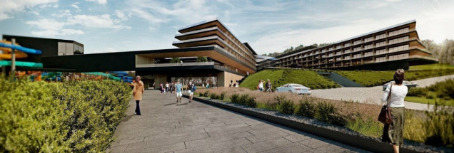 Aquapark ze stokiem narciarskim w Krynicy-Zdroju