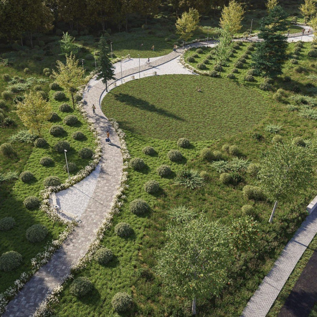 Nowy park na Osiedlu Na Stoku w Kielcach
