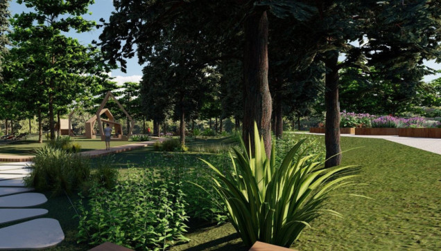 Nowy park miejski w Dobrodzieniu zmieni oblicze miasta