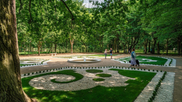 Park Miejski w Zbąszyniu po rewitalizacji
