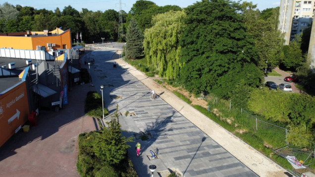 Przebudowa Promenady Niemena w Częstochowie