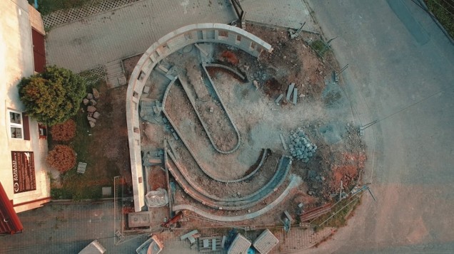 projekt otoczenia pomnika 
