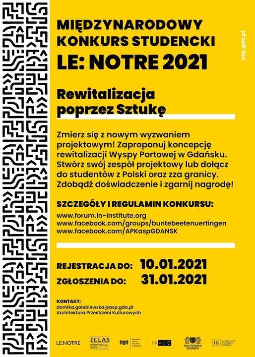Konkurs LE:NOTRE 2021 