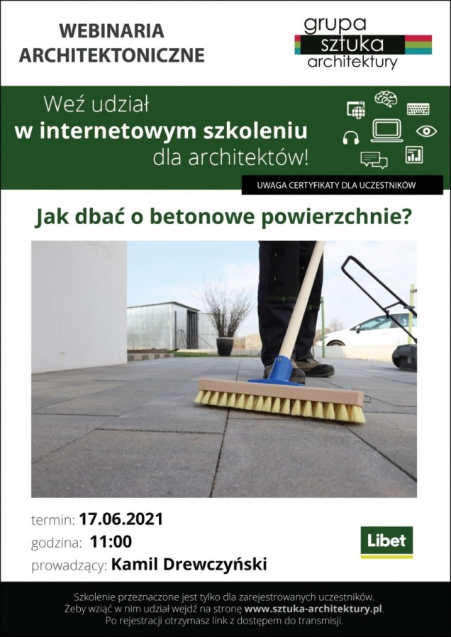 Jak konserwować beton ?