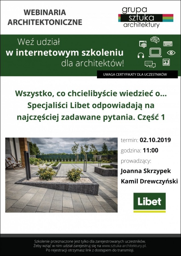 Libet webinarium 