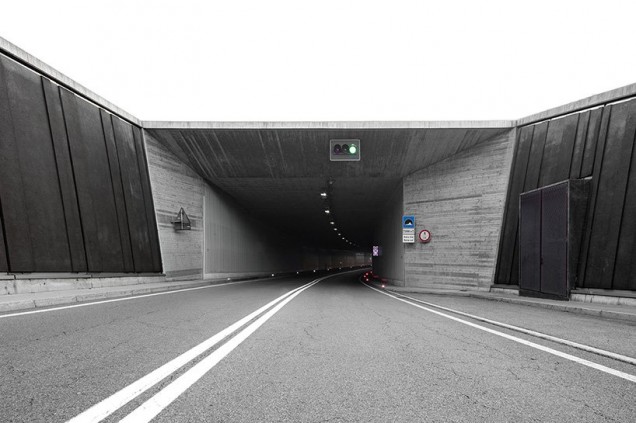 Tunele autostradowe efektowne 