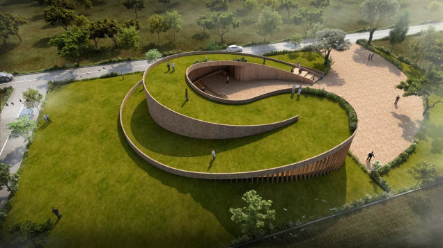 Ogrodowa biblioteka w Indiach