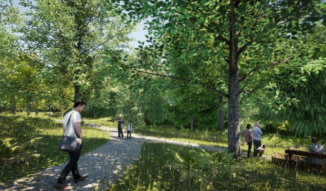Naturalistyczny park w Bielsku-Białej coraz bliżej