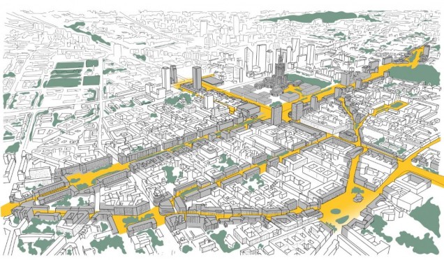 Nowe Centrum Warszawy plan