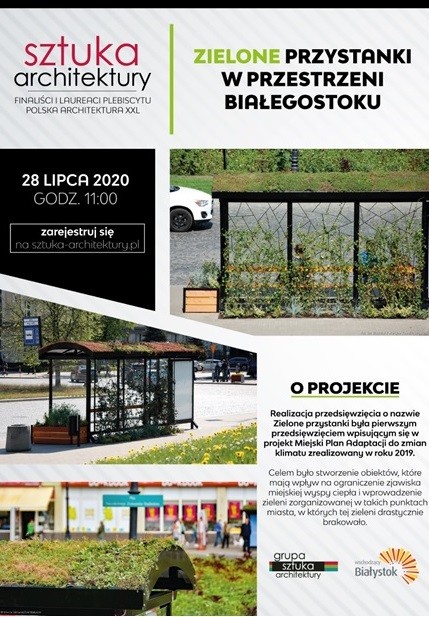 Zielone przystanki w Białymstoku