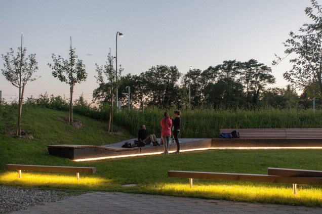 Park Fleur-de-Lys w szwajcarskim Prilly