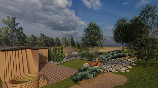 SPA GARDEN w przydomowym ogrodzie pod Krakowem