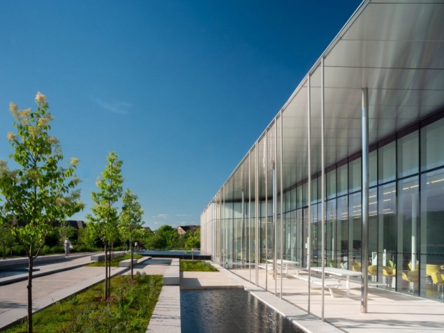 Zielony dach biblioteki w Toronto
