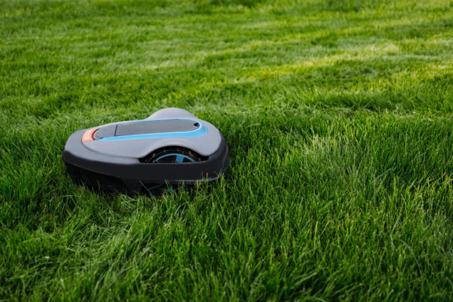 Robot koszący dla dużego ogrodu 