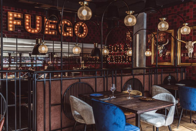 Restauracja Fuego w Kołobrzegu. 370 studio.