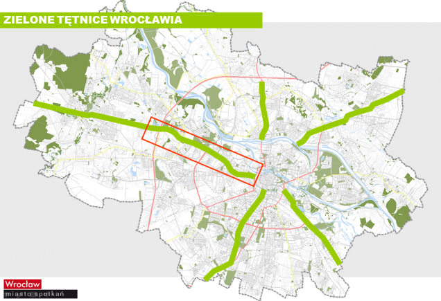 zielone tętnice Wrocławia 