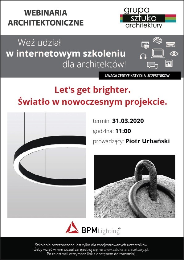 BPM Lighting szkolenie online