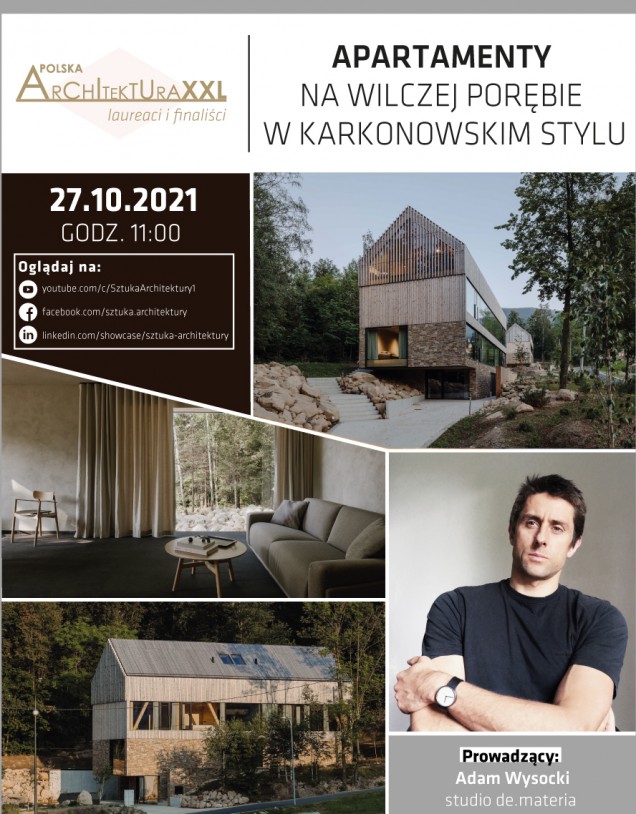 Apartamenty na Wilczej Porębie w karkonoskim stylu