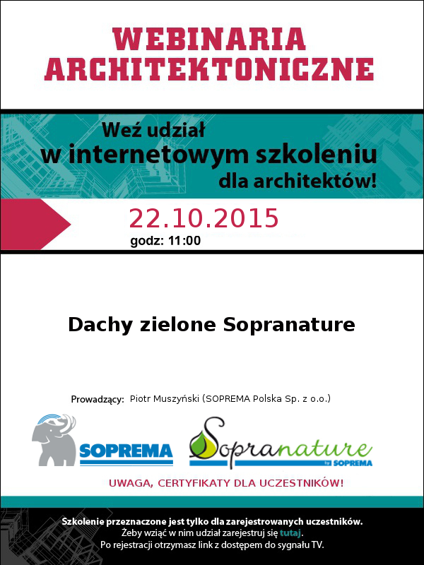 szkolenie dachy zielone 