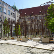 dziedziniec politechniki wrocławskiej rewitalizacja