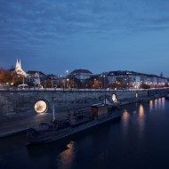 Bulwary w Pradze nad Wełtawą